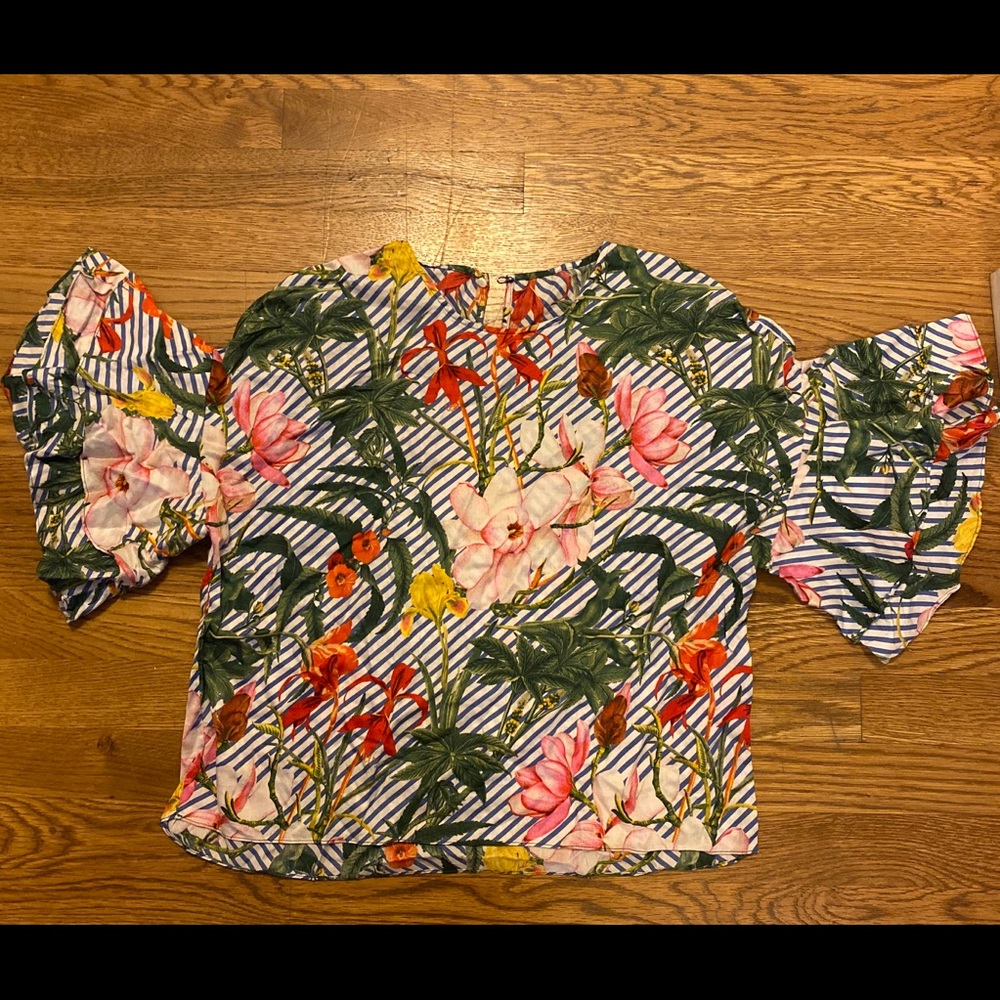 Zara Colorful Top